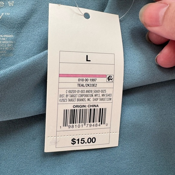 NWT a new day Teal Bodysuit - Picture 5 of 7